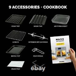 Kalorik Maxx 26 Quart Digital Air Fryer Oven AFO 46045 Stainless Steel New