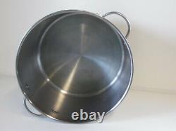 Kenmore 16 Quart tri ply Stock Pot Stainless Steel With Lid