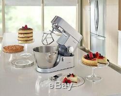 Kenwood Chef Titanium 5 Quart Stainless Steel Standing Mixer Open Box