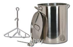 King Kooker 30-Quart Stainless Steel Turkey Pot Package