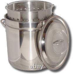 King Kooker KK36SR Ridged Stainless Steel Pot, 36-Quart