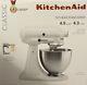 Kitchen Aid K45sswh Classic White 4.5-quart Tilt-head Stand Mixer Kitchenaid New