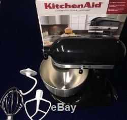Kitchen Aid K45ssob 4.5-quart Classic Series Standard Mixer Onyx Black Complete