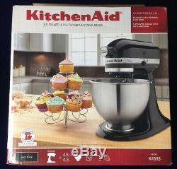 Kitchen Aid K45ssob 4.5-quart Classic Series Standard Mixer Onyx Black Complete