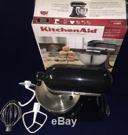 Kitchen Aid K45ssob 4.5-quart Classic Series Standard Mixer Onyx Black Complete