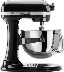 Kitchen Aid PRO 600 Series 6 Quart Bowl Lift Stand Mixer In Onyx Black