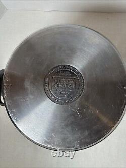 Kitchen Charm 6 Quart Dutch Oven Dome Cover T304 Stainless Steel Royal Prestige