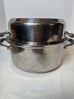 Kitchen Charm 6 Quart Dutch Oven Dome Cover T304 Stainless Steel Royal Prestige