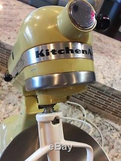 KitchenAid 4.5 Quart Tilt-Head Stand Mixer 10-Speed Yellow K45SS