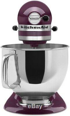 KitchenAid 5-Quart Artisan Tilt-Head Stand Mixer Boysenberry