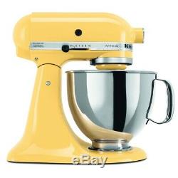 KitchenAid 5-Quart Artisan Tilt-Head Stand Mixer Majestic Yellow