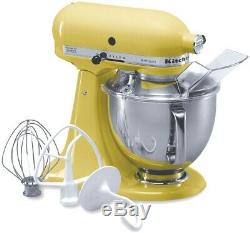 KitchenAid 5-Quart Artisan Tilt-Head Stand Mixer Majestic Yellow