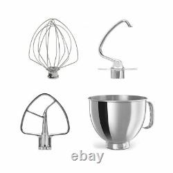 KitchenAid 5-Quart Stainless Steel Bowl + Stainless Steel Accessory Pack Fits