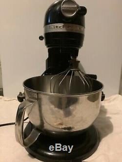 KitchenAid 6 Quart Professional 600 mixer Pearl Black