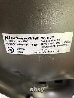 KitchenAid 600 Professional 6-Quart Pro Stand Mixer RKP26M1XSL- Silver