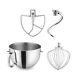 Kitchenaid 7-quart Stainless Steel Bowl + Stand Mixer Stainless Steel Accessory