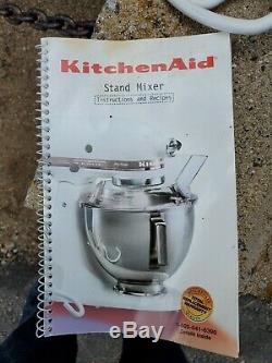 KitchenAid Artisan 325-Watt 5-Quart Tilt Head Stand Mixer with Hooks French Blue