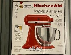 KitchenAid Artisan Series 5 Quart Tilt-Head Stand Mixer Empire Red