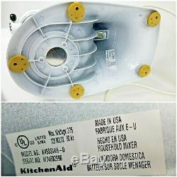 KitchenAid Classic Series 4.5 Quart Tilt-head White Stand Mixer 10 Speed K45SSWH