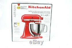 KitchenAid KSM150PSER Artisan Tilt-Head Stand Mixer with Pouring Shield, 5-Quart