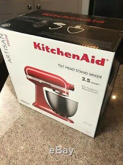 KitchenAid KSM3311XER Artisan Mini Series Tilt-Head Stand Mixer, 3.5 quart, Empi