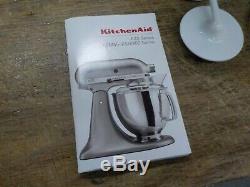 KitchenAid KSM75WH Classic Plus Series 4.5-Quart Tilt-Head Stand Mixer, White
