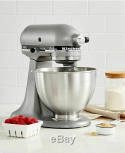 KitchenAid KSM88SL 4.5 Quart Stand Mixer Silver