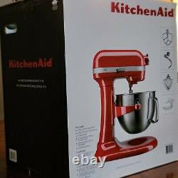 KitchenAid Pro 600 Series 6-Quart Bowl Lift Stand Mixer in Empire RED 590 Watt