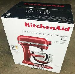 KitchenAid Professional 5-Quart Heavy-Duty Stand Mixer RED NEW