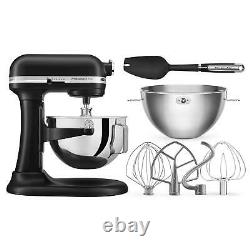 KitchenAid Professional Plus 5 Quart Bowl-Lift Stand Mixer withBundle RED KP25M0X