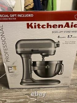 KitchenAid Professional Series 6 Quart Bowl Lift Stand Mixer with Flex Edge