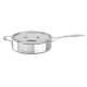 Kitchenaid Professional Stainless Steel Seven-ply 5.0-quart Low Saute Pan With Lid