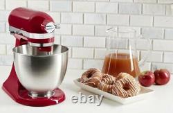 KitchenAid Refurbished 3.5-Quart Artisan Mini Tilt-Head Stand Mixer Empire Red