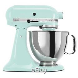 KitchenAid Refurbished 5-Quart Artisan Tilt-Head Stand Mixer Ice Blue