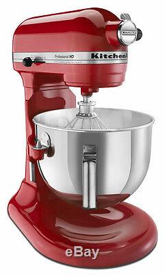 KitchenAid Stand Mixer 450-W 10-Speed 5-Quart RKg25h0XER Red Professional