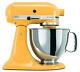Kitchenaid Stand Mixer Tilt 5-quart Ksm150psbf Artisan Yellow Buttercup New