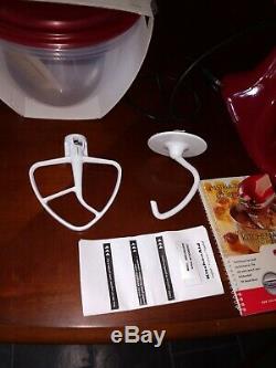 KitchenAid Stand Mixer tilt 5-Quart ksm150pscg Artisan Canopy RED BUNDLE NEW