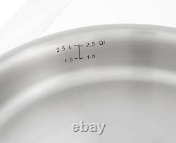 Kitchenaid 5-ply Copper Core 3.5-quart Braiser Pan With LID Silver