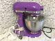 Kitchenaid Artisan 5 Quart Stand Mixer Grape Purple Color