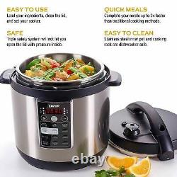 LUX Multicooker (6 Quart, Stainless Steel)