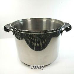 Lagostina Pasta Mia Premium Stock Pot 7.5 Quart with Insert & Lid Stainless Steel