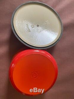 Le Creuset #28 Dutch Oven 7.25 Quart 6.7 Liters With Stainless Steel Knob