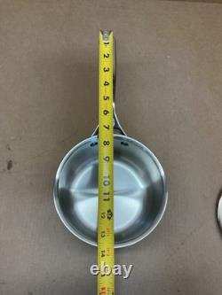 Le Creuset Tri-Ply Stainless Steel 2 Quart Saucepan with Lid