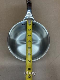 Le Creuset Tri-Ply Stainless Steel 2 Quart Saucepan with Lid