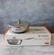 Le Creuset Tri-ply Stainless Steel Saucier Pan With Lid, 2 Quart New