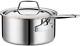 Legend 3 Quart Sauce Pot Withlid Copper Core 5 Ply Stainless Steel Professional