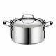 Legend Stainless 6-quart Copper Core 5 Ply Stainless Steel Stock Pot With Lid