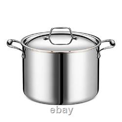 Legend Stainless 8-Quart Copper Core 5 ply Stainless Steel 8 Quart Stock Pot
