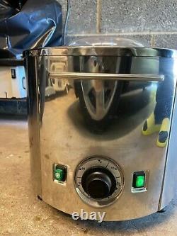 Lello Musso Self Contained Ice Cream Maker 1.5 Quart Capacity Stainless Steel