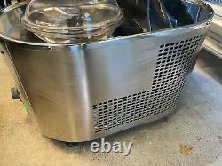 Lello Musso Self Contained Ice Cream Maker 1.5 Quart Capacity Stainless Steel